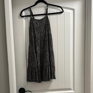 Old Navy Black and White Patterned Dress
